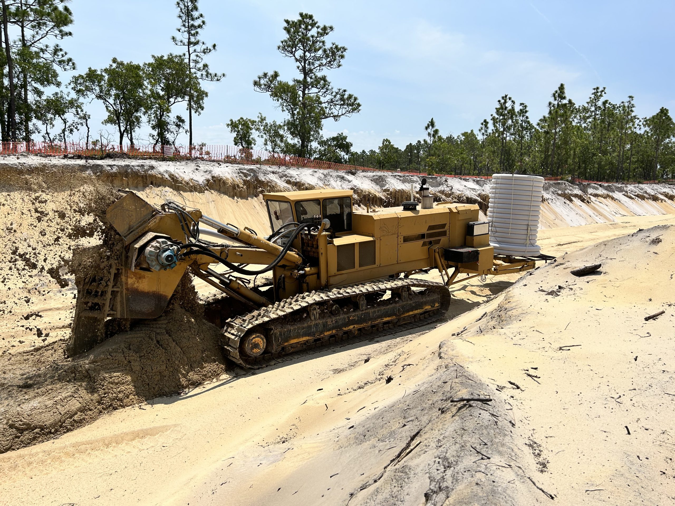 east coast dewatering trencher